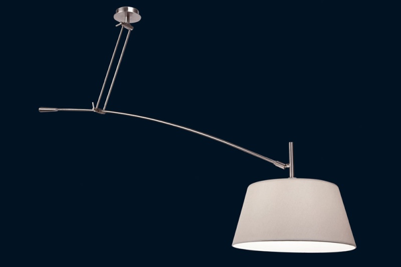Luminaire avec plafonnier décentré: 4 solutions déconome Lustre suspension lustre plafonnier