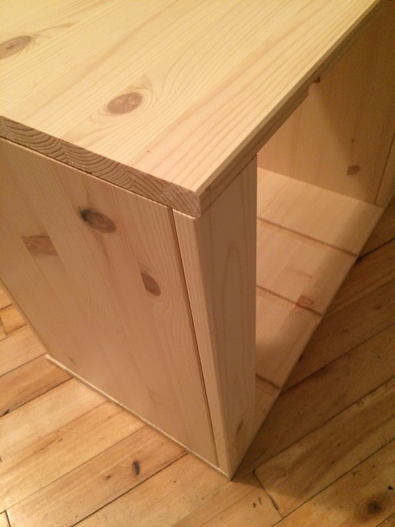Mon ikea hack de table lego déconome