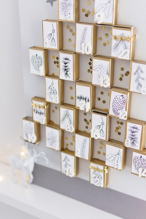 57 calendriers de l'Avent DIY à faire soi-même avant Noël !