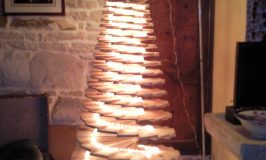 La photo du jour: un sapin en bois de palette
