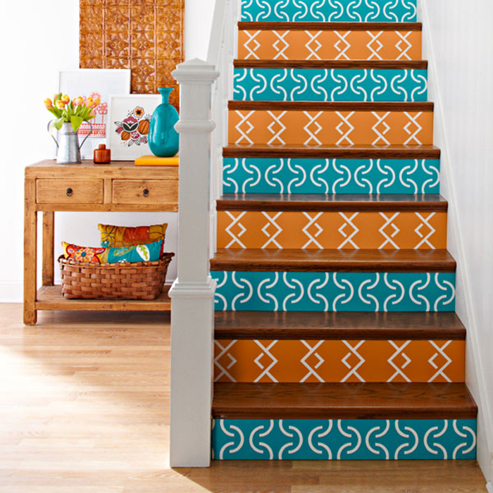 Comment décorer les marches de son escalier ? - Marie Claire