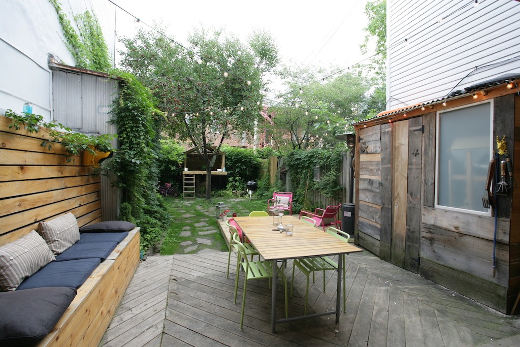 cour patio plateau mont royal