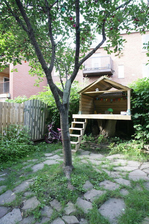 Fabriquer cabane arbre