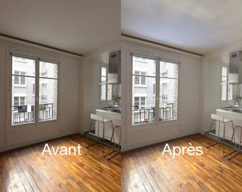 Réflecteur intérieur espaciel