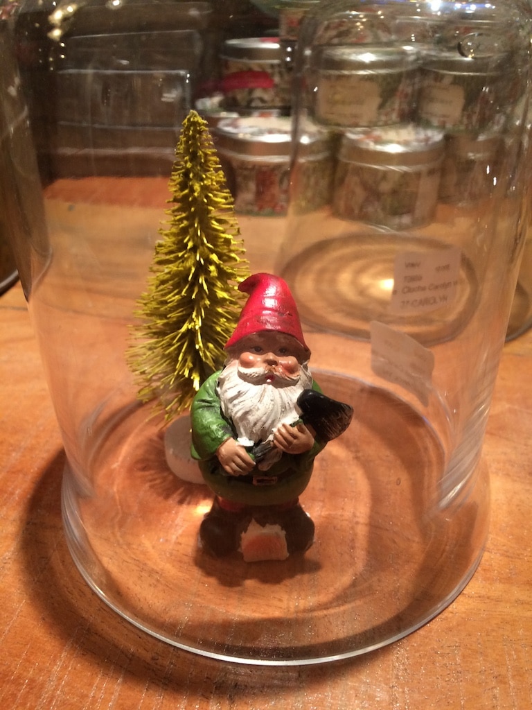 lutin sous cloche déco