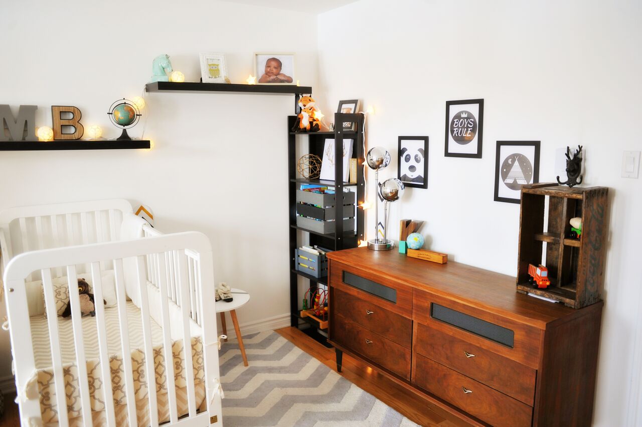 Commode vintage chambre de bébé