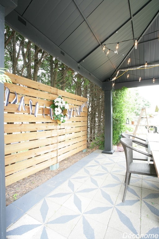 DIY fabriquer un écran décoratif avec planches horizontales / DIY fence with horizontal wood