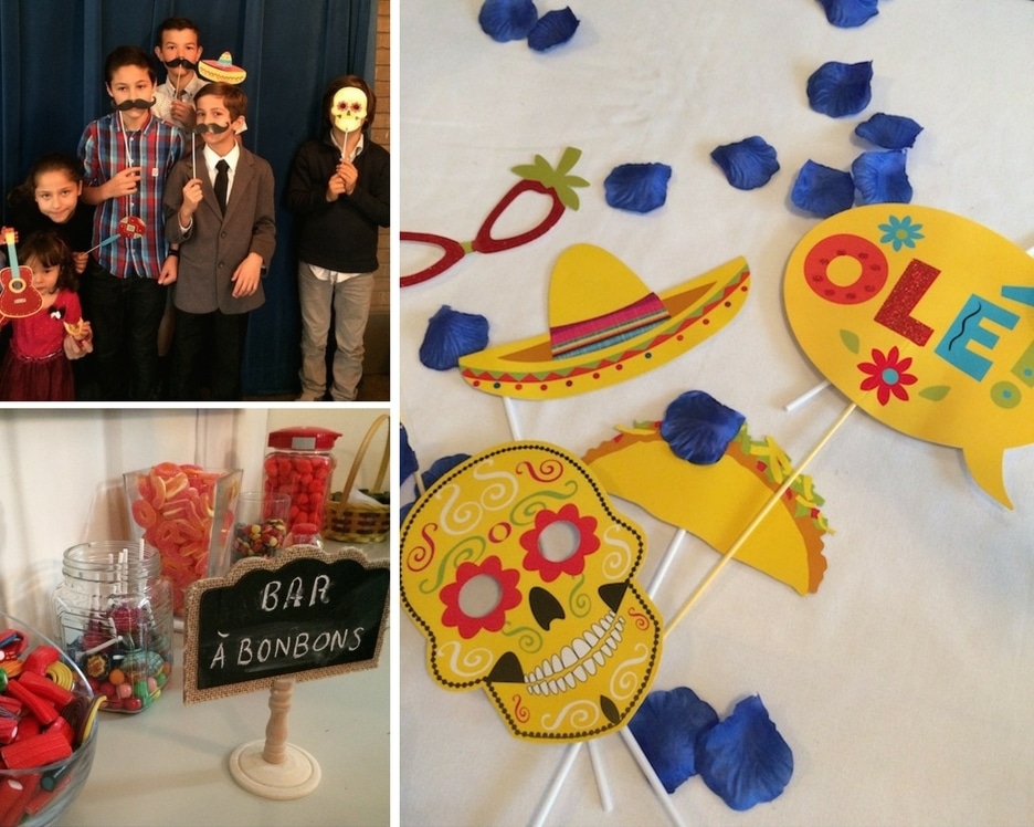 Photobooth for a low budget wedding with mexican theme