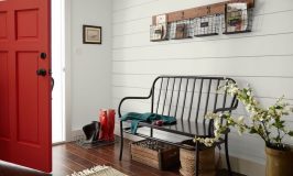 Un mur en shiplap ou bardage en bois horizontal à petit prix