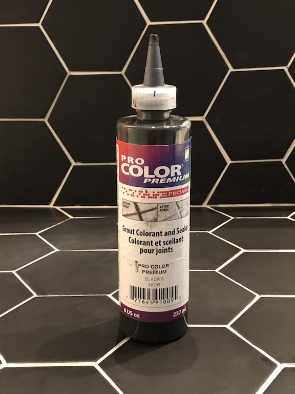 J'ai testé: le colorant noir pour joints de carrelage - Déconome