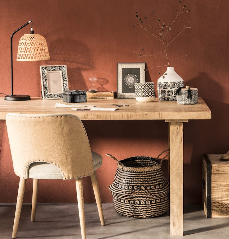 tendance déco 2020 couleur terra cotta