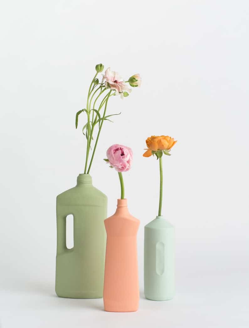 Vase Foekje Fleur bouteille plastique