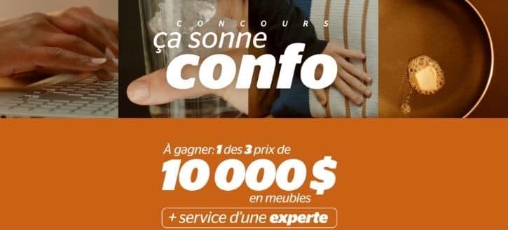 concours Brault & Martineau ça sonne confo