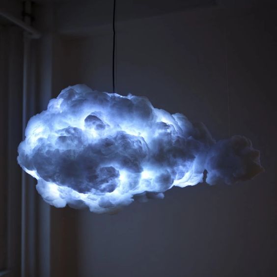 Faire un plafond de nuage LED dans une chambre d'ado - Déconome