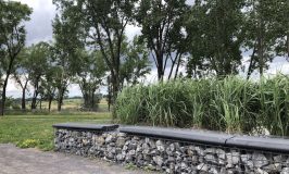 banc en gabion