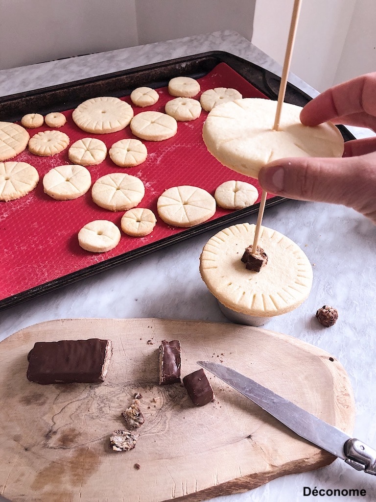 fabriquer un sapin de biscuits