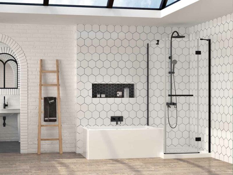 Bain et douche côte à côte: les combos faciles à installer - Déconome