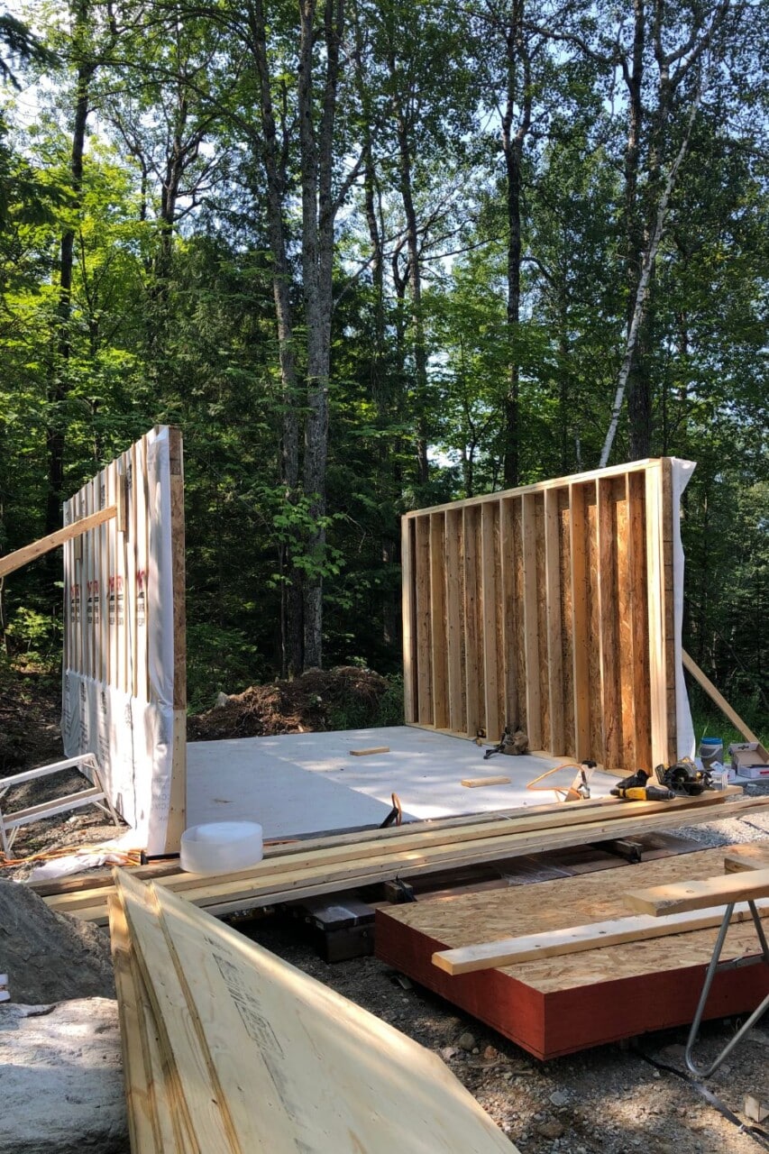 Construction cabanon
