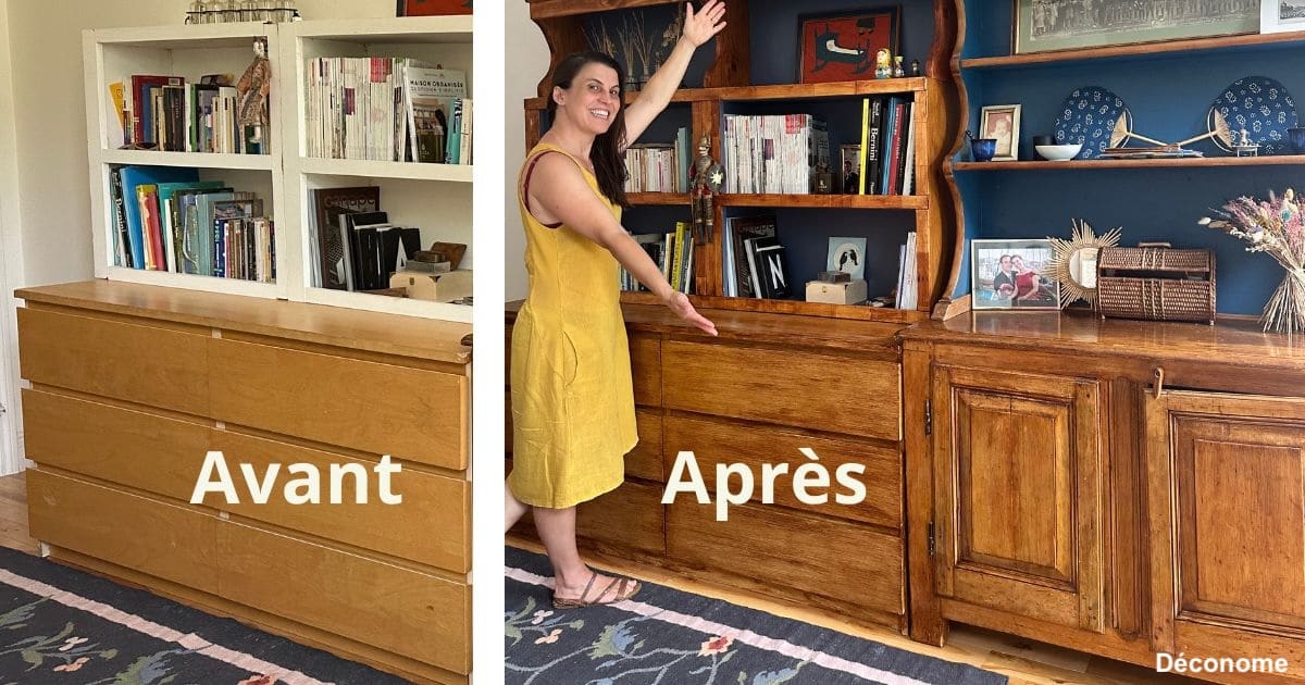 faire faux-fini de bois sur de la melamine